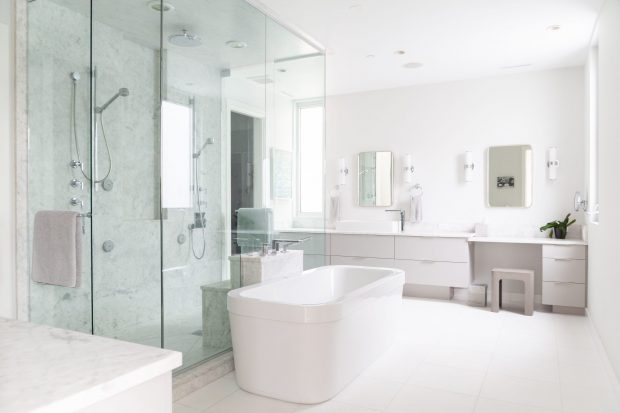 Preferences and Choosing The Right Bathroom Partitions - partitions, moisture, design, color, bathroom