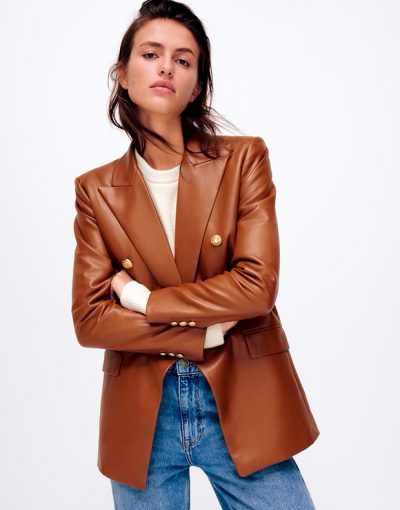 Garments With Leather-Effect Return To Our Looks This Season Garments With Leather-Effect Return To Our Looks This Season - style motivation, style, leather effect garments, garments, fashion style, fashion