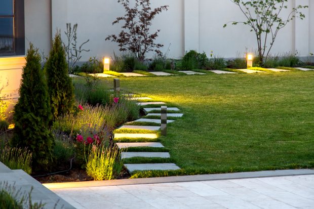 8 Reasons To Invest In Landscape Lighting For Your Home - security, landscape, backyard