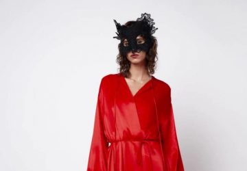 The Cape Dress From Zara Is The Look You Must Have On New Years Eve - style motivation, style, red dress, New Years Eve dress, fashion style, fashion, Dresses, dress ideas