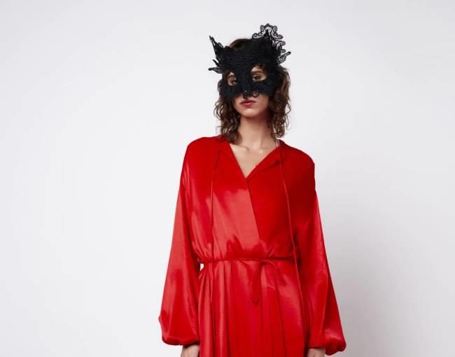 The Cape Dress From Zara Is The Look You Must Have On New Years Eve - style motivation, style, red dress, New Years Eve dress, fashion style, fashion, Dresses, dress ideas