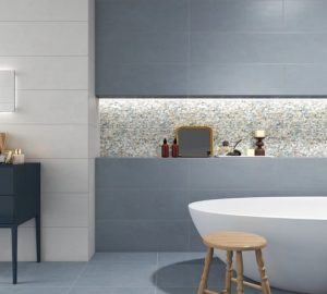 Play Grey With Home Decor to Accentuate Grey Subway Tile Backsplash - tiles, interior design, home design, bathroom, Backsplash