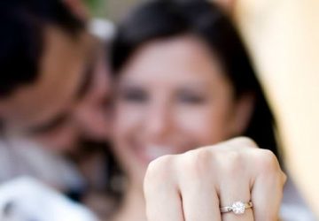 Your Guide to Wearing an Engagement Ring and Wedding Band Together - wedding, ring, engagement rings