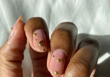 The Manicure Trend To Adopt In 2022 - The Celestial Nail Art - style motivation, style, nails, nail style, fashion style, fashion, celestial nails, celestial anil art