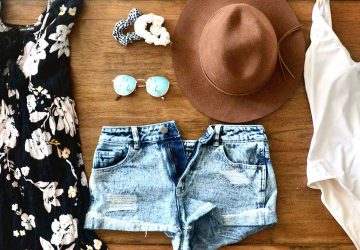 Spring & Summer Fashion Essentials for Stepping Out - white sneakers, t-shirt, summer, straw hat, spring, jacket, essentials, denim, carryall tote, ballet flats