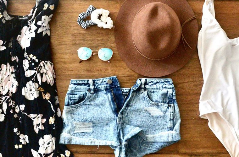 Spring & Summer Fashion Essentials for Stepping Out - white sneakers, t-shirt, summer, straw hat, spring, jacket, essentials, denim, carryall tote, ballet flats