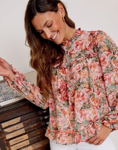 The Prettiest Printed Shirts That Will Elevate Your Spring Looks - style motivation, style, spring fashion, shirts, print shirts, fashion style, fashion motivation, fashion