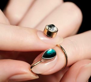 Nail Ring Is The New Jewelry Trend Causing A Stir On The Social Platforms - style motivation, style, nails, nail trend, nail rings, fashion, beauty