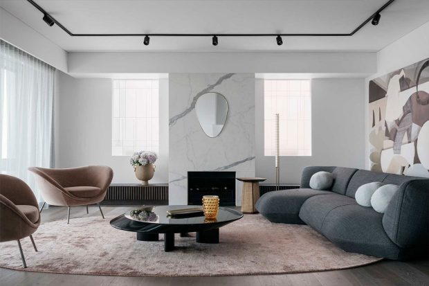 6 Stylish Living Room Design Ideas - retro, minimalism, mid century, Living room, industrial loft, ideas, design