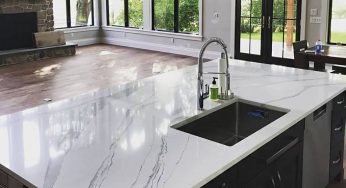 White Quartz with Black Veins: Countertop Design Ideas