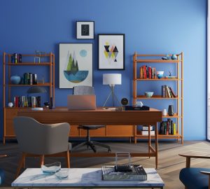How to Make Your Work From Home Office Look Fancy but Budget Friendly - work from home, office, interior design, home