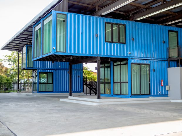 How To Style A Cargo Container Office - office, interior design, container, architecture