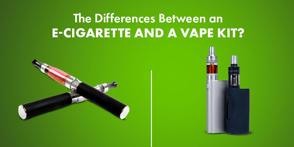 [Revealed ] The Differences Between an E-Cigarette and a Vape Kit?