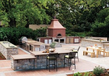 Get Inspired by Outdoor Kitchen Concepts - tiny space, outdoor, kitchen, dining, cooking, compact, area