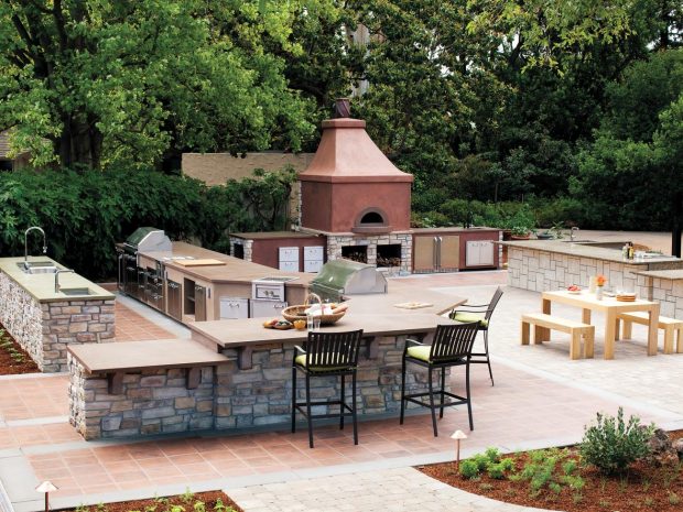 Get Inspired by Outdoor Kitchen Concepts - tiny space, outdoor, kitchen, dining, cooking, compact, area
