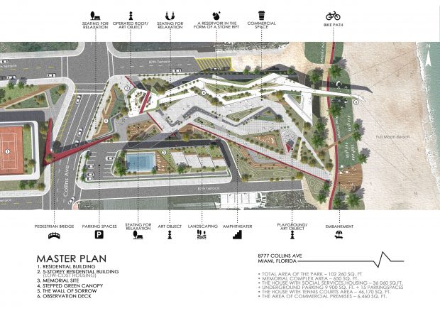 Architect Mikhail Skisov spoke about his work on the memorial complex in Miami through his perception of the tragedy in Surfside - memorial complex, design, city, architecture