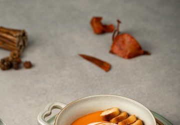 Recipe for a Healthy and Warming Butternut Squash Soup - style motivation, food and drinks, food, butternut squash soup with ginger, butternut squash soup