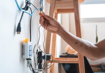 5 Smart Ways to Hide Electrical Wiring in Your Home - wiring, hide, electrical, covers, basket