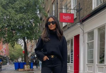 How to style the black knit sweater - 5 outfits for all occasions - style motivation, style, outfits, fashion style, fashion, black knit sweater