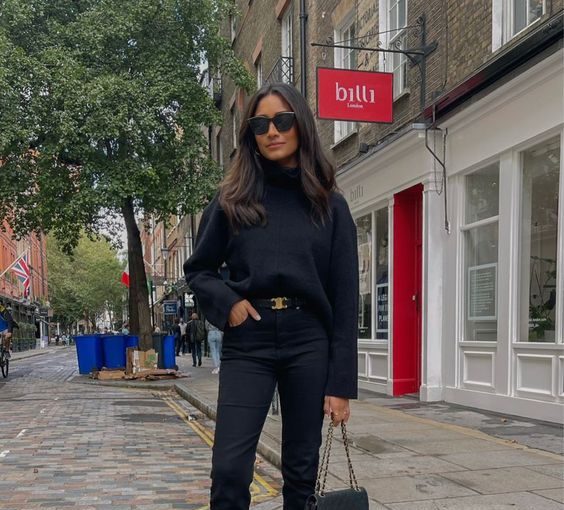 How to style the black knit sweater - 5 outfits for all occasions How to style the black knit sweater - 5 outfits for all occasions - style motivation, style, outfits, fashion style, fashion, black knit sweater