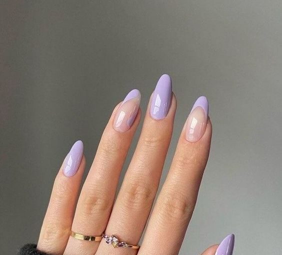 Beautiful lavender manicure You will Love - style motivation, nails, lavender nails, fashion, beauty