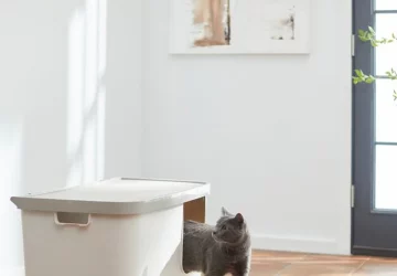 Litter boxes that sweep out and your cat won't refuse - style motivation, style, litter box, fashion style, fashion, cats, cat's litter