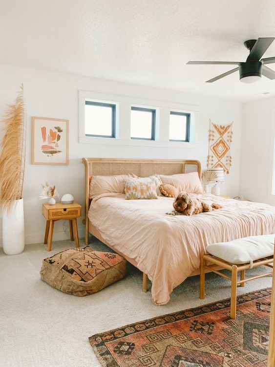 Peach Colour in Decorations