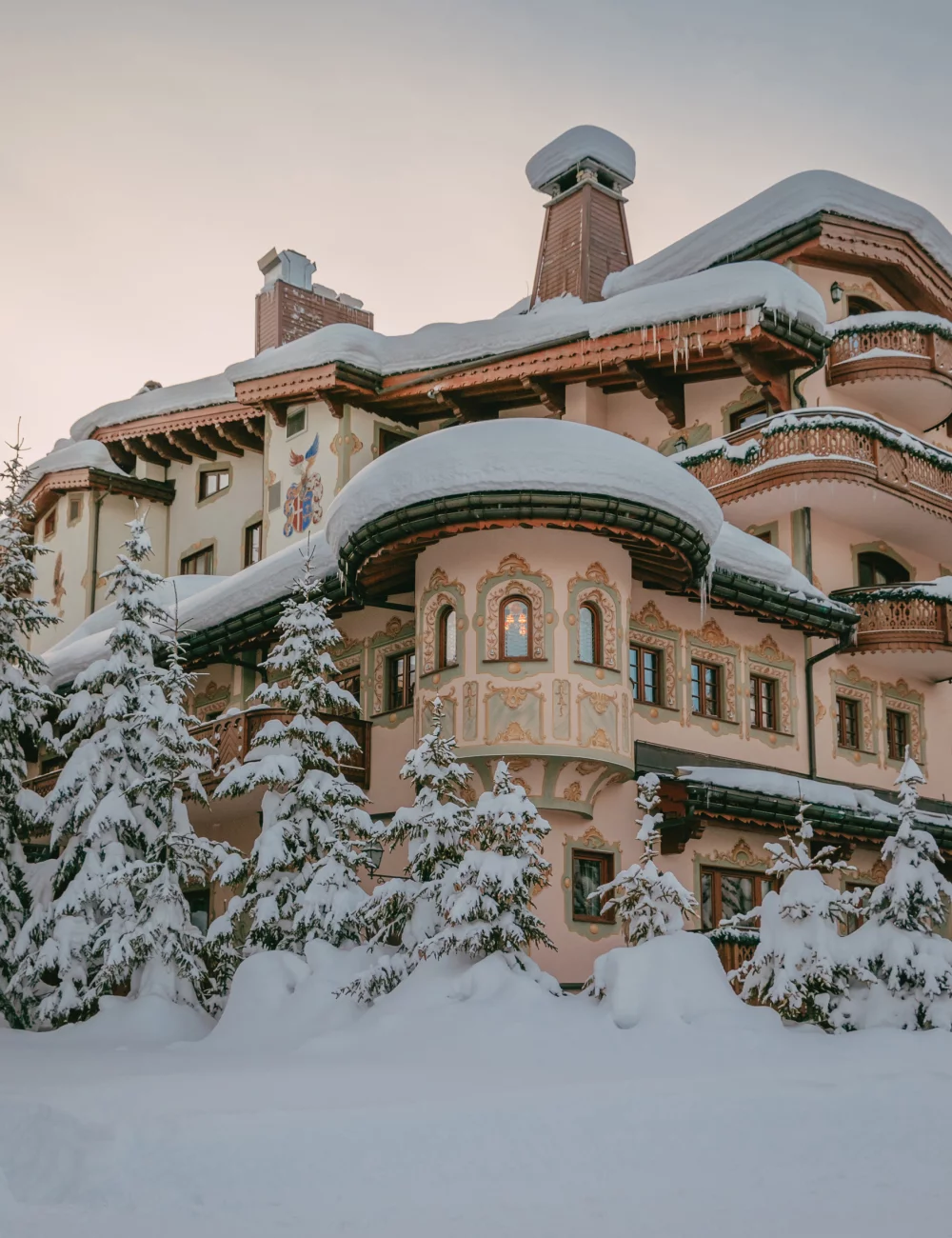 The most beautiful hotels in the mountains The most beautiful hotels in the mountains