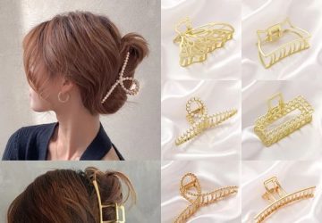 The strong comeback of the crab clip, the star hair accessory of the 90s - stylemotivayion, style, hair trends, hair fashion, fashion, crab clip ideas, crab clip hairstyles, crab clip