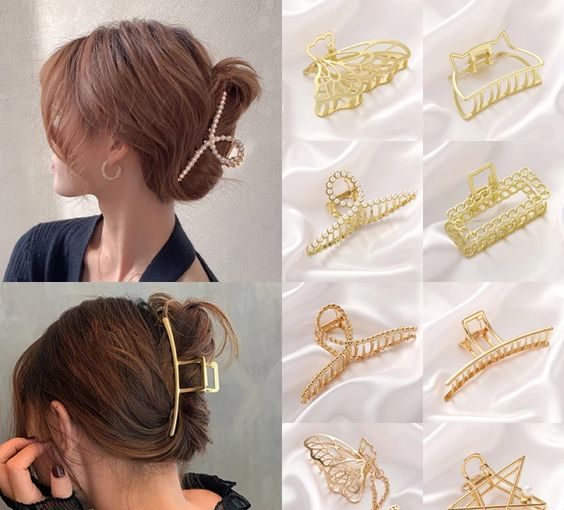 The strong comeback of the crab clip, the star hair accessory of the 90s The strong comeback of the crab clip, the star hair accessory of the 90s - stylemotivayion, style, hair trends, hair fashion, fashion, crab clip ideas, crab clip hairstyles, crab clip