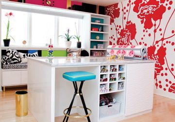 How to Organize Your Creative Happy Space - organize, office, home, declutter, creative ideas