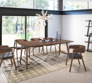 Create Impressive Dining With Modern Walnut Dining Table Sets - Walnut Dining Table Sets, walnut, table