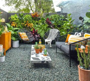 5 Impressive Backyard Upgrade Ideas for the Spring - patio, outdoors, dig a border, backyard