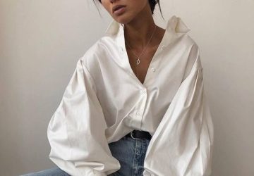 How did the white shirt become an essential fashion basic? - white shirt trend, white shirt, style motivation, style, fashion style, fashion