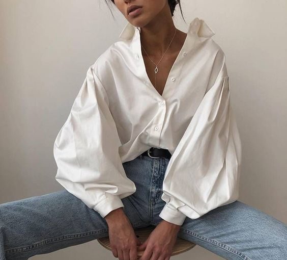 How did the white shirt become an essential fashion basic? How did the white shirt become an essential fashion basic? - white shirt trend, white shirt, style motivation, style, fashion style, fashion