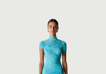 Get Ready to Slay This Summer with the Must-Have Dress of the Season! - summer must-have dress, style motivation, style, fashion, Dresses, Coperni's blue dress, blue dress