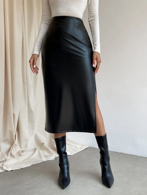 Unleash Your Inner Fashionista: Tips for Rocking a Leather Skirt with ...