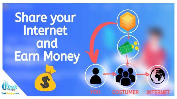 Make the Most of Your Internet by Sharing It for Money - money, internet, income