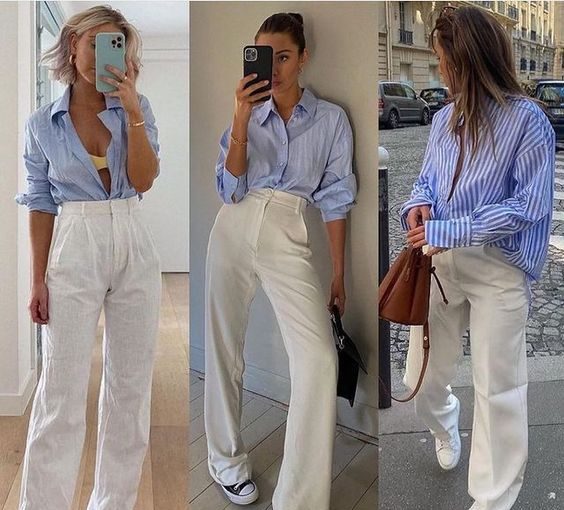 5 infallible and timeless looks to combine your white pants 5 infallible and timeless looks to combine your white pants - white pants, white look, style motivation, style, fashion style, fashion