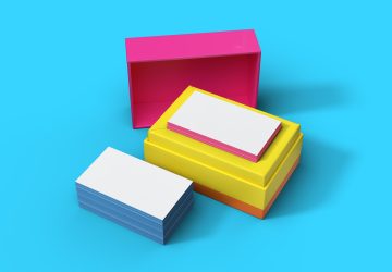 5 Mockup Templates For Business Cards - tips, template, design, Business Cards