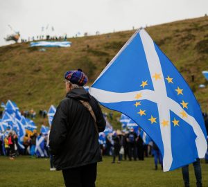 The History of the Flags of Scotland - scotland, lion, history, flag, art