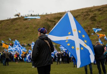 The History of the Flags of Scotland - scotland, lion, history, flag, art