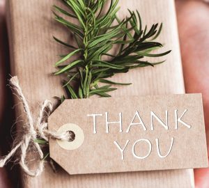 Simple Ways to Send Your Thanks in Style - thank you, gift, basket, art