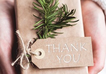 Simple Ways to Send Your Thanks in Style - thank you, gift, basket, art