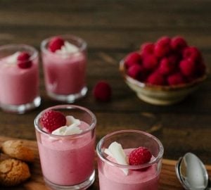 Raspberry and Vanilla Mousse - A Decadent Dessert Dream Come True - sweets, style motivation, raspberry and vanilla mousse recipe, raspberry and vanilla mousse, food, Desserts