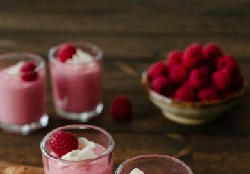 Raspberry and Vanilla Mousse - A Decadent Dessert Dream Come True - sweets, style motivation, raspberry and vanilla mousse recipe, raspberry and vanilla mousse, food, Desserts