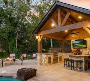 Places to Use a Patio Cover Other than a Patio - Zen Space, patio, entertainment, dining, cover, cooking