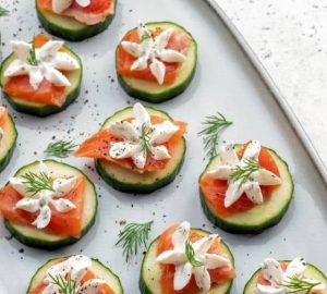 Your Guests with These 5 Effortless Christmas Canapés - food, Christmas food recipes, Christmas canapes