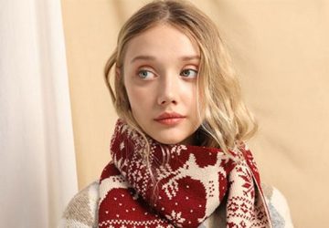 Must-Have Christmas Scarves for Every Winter Wardrobe - winter scarves, winter outfit, christmas scarves