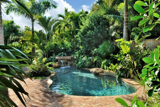 Transform Your Backyard with These Breathtaking Tropical Landscape Garden Pools